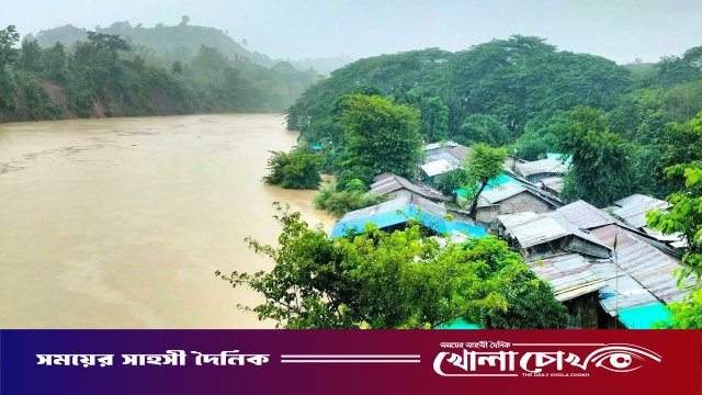 বান্দরবানে বন্যা পরিস্থিতির অবনতি