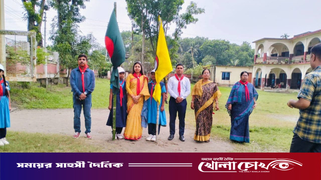 ফরিদপুরে গেরদা সরকারি প্রাথমিক বিদ্যালয়ের কার্যক্রম পরিদর্শন করলেন ইউএনও