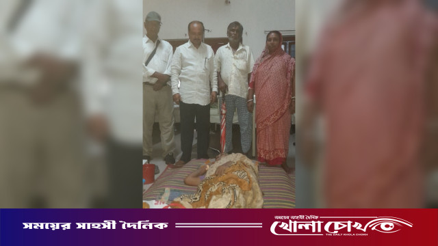 ফরিদপুর সদর হাসপাতালে চিকিৎসাধীন শহীদ পরিবারের সদস্য: খোঁজ নিলেন নেতৃবৃন্দ