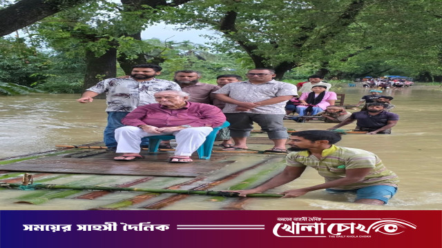 সাংসদ সাচিং প্রু জেরী’র আলীকদম সফর: বন্যাকবলিত এলাকা পরিদর্শন ও সহায়তার নির্দেশ