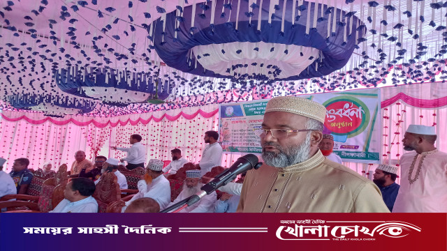 জলঢাকায় মাদরাসার অধ্যক্ষের বিদায়ী সম্বর্ধনা অনুষ্ঠিত
