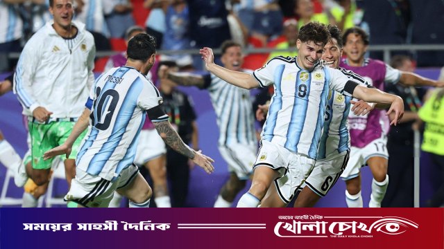 ১০ জনের সুইজারল্যান্ডকে হারিয়ে সেমিতে আর্জেন্টিনা