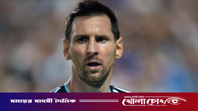 থামল মেসির টানা গোলের রেকর্ডধারা