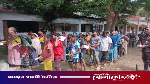 থানচিতে বানবাসীদের বিনামূল্যে ঔষধ ও স্বাস্থ্য সেবা প্রদান