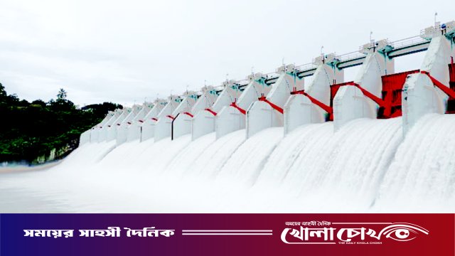 কাপ্তাইয়ে পানির উচ্চতা ছাড়িয়েছে ১০০ ফুট, বিদ্যুৎ উৎপাদন ২০০ মেগাওয়াটের বেশি