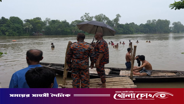 আত্রাইয়ে নদীতে গোসল করতে গিয়ে শতবছর বয়সী বৃদ্ধা নিখোঁজ