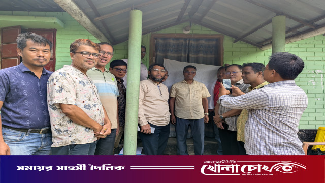 থানচিতে শুরু হলো স্মাট কৃষক কার্ডের তথ্য সংগ্রহ কার্যক্রম