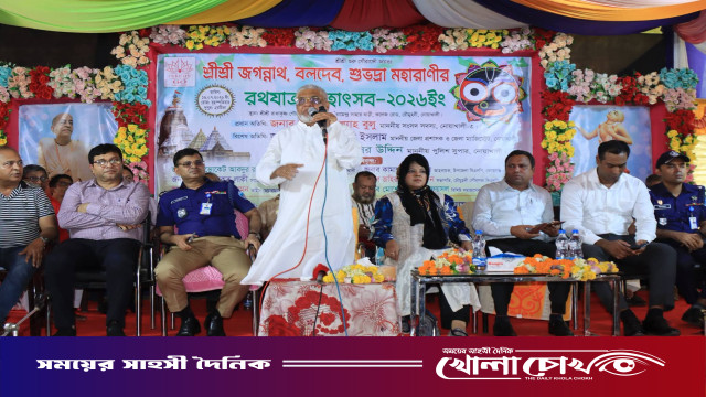 নোয়াখালী জেলা পুলিশের সার্বিক নিরাপত্তায় নির্বিঘ্নে উদযাপিত হলো রথযাত্রার বর্ণাঢ্য শোভাযাত্রা