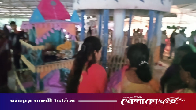 মহম্মদপুরে রাজপাট রক্ষাকালী মন্দিরে জগন্নাথ দেবের রথযাত্রা, ভক্ত-সমাগমে মুখর মেলা