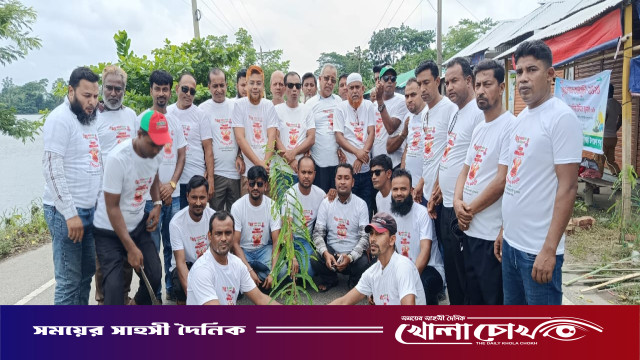 আগৈলঝাড়ায় উপজেলা যুবদলের উদ্যোগে বৃক্ষরোপণ কর্মসূচি অনুষ্ঠিত