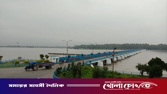 তিস্তার পানি বিপৎসীমা ছুঁইছুঁই