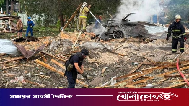 কিয়েভে ড্রোন প্রদর্শনীতে রাশিয়ার ক্ষেপণাস্ত্র হামলা, নিহত ১০