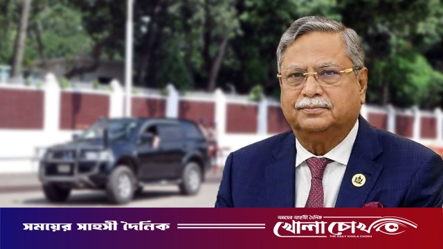 বঙ্গভবন ছাড়লেন বিদায়ী রাষ্ট্রপতি সাহাবুদ্দিন