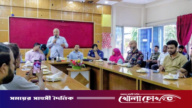 দৌলতপুরে উপজেলা আইনশৃঙ্খলা কমিটির মাসিক সভা অনুষ্ঠিত; মাদক ও সন্ত্রাসমুক্ত করার প্রত্যয়