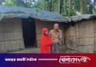 ১২ বছর ধরে পলিথিনের ঝুপড়িতে খগেন মন্ডল, সরকারি ঘরের আশ্বাস প্রশাসনের