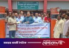 ভাঙ্গায় কৃষকদের মাঝে নগদ চেক, পেঁয়াজ সংরক্ষণ যন্ত্র ও কৃষি উপকরণ বিতরণ করেন এমপি শহিদুল ইসলাম বাবুল