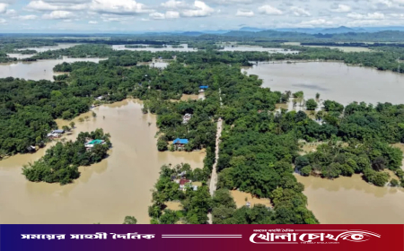 আসামে বন্যায় মৃত্যু বেড়ে ৮২, পানিবন্দি দুই লাখ মানুষ