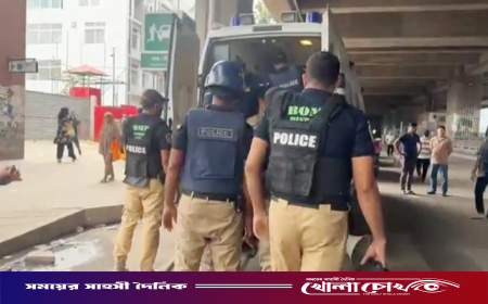 মিরপুরে মেট্রো স্টেশনের ভেতরে বোমা-সদৃশ বস্তু উদ্ধার