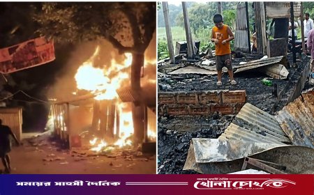সদরপুরে ছিরামদী বাজারে ভয়াবহ অগ্নিকাণ্ড: ৪ দোকান ভস্মীভূত, ক্ষয়ক্ষতি অর্ধকোটি টাকা