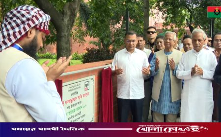 জুলাই স্মৃতি জাদুঘর উদ্বোধন করলেন প্রধানমন্ত্রী