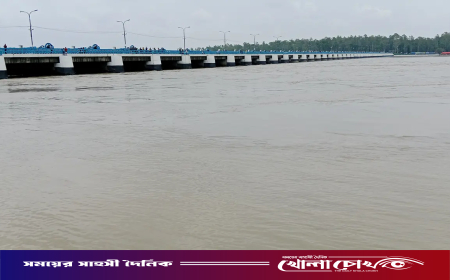 পাহাড়ি ঢলে বিপৎসীমার ওপরে তিস্তার পানি, খুলে দেওয়া হয়েছে ব্যারেজের ৪৪ গেট