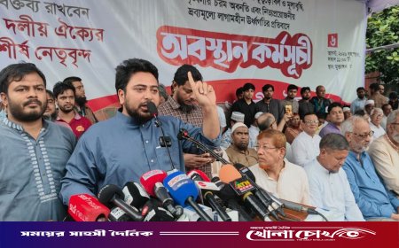 সরকার পাঁচ মাসে সম্পূর্ণরূপে ব্যর্থ হয়েছে: নাহিদ ইসলাম