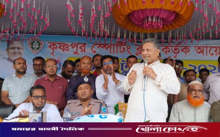 সদরপুরে ফুটবল টুর্নামেন্টের উদ্বোধন করলেন এমপি শহিদুল ইসলাম বাবুল