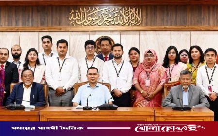 ইউএনওদের সঙ্গে প্রধানমন্ত্রীর বৈঠক, অংশ নিলেন সালথার ইউএনও দবির উদ্দিন