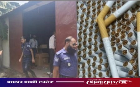 দৌলতপুরে নকল সিগারেট উদ্ধার: ২ কোটি টাকার মালামাল এজাহারে মাত্র ৩ লাখ