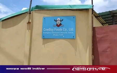 আশুলিয়ায় অনিয়মের দায়ে 'কাউ বয় ফুডস'কে ২ লাখ টাকা জরিমানা