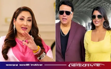 প্রেমিকাকে কটাক্ষ করায় মেজাজ হারালেন গোবিন্দা, স্ত্রীকে সতর্কবার্তা