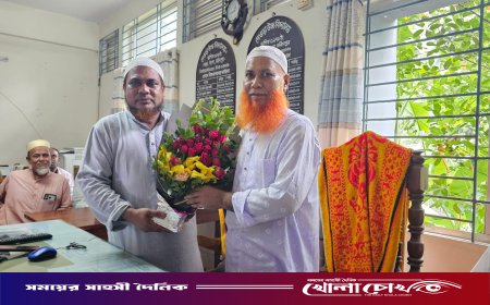 দেওড়া উচ্চ বিদ্যালয়ের এডহক কমিটির সভাপতি হিসেবে দায়িত্ব নিলেন জাহাঙ্গীর বেপারী
