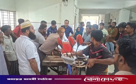 ভাঙ্গায় এক্সপ্রেসওয়ের রেলিঙে মোটরসাইকেলের ধাক্কা, নিহত ১ ও আহত ১