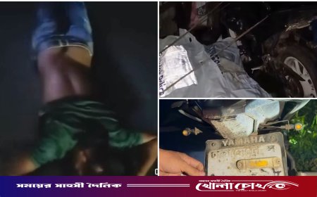 ভাঙ্গায় এক্সপ্রেসওয়েতে মোটরসাইকেলের ধাক্কায় চালক ও পথচারী নিহত