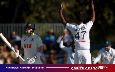 শরীফুল তাণ্ডবে আশা বাঁচিয়ে রাখল বাংলাদেশ