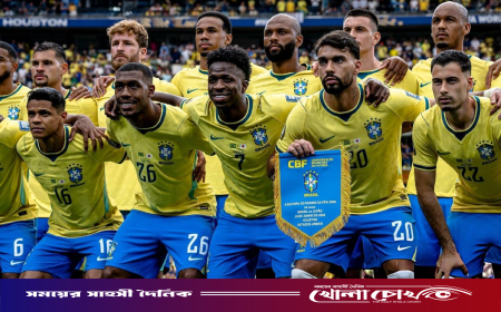 ঢাকায় বাংলাদেশের বিপক্ষে ম্যাচের সম্ভাব্য তারিখ জানাল ব্রাজিল