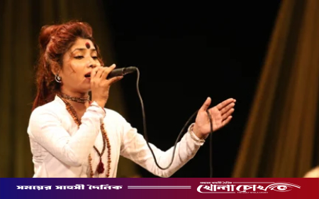 বাংলার লোকগান নিয়ে বিশ্ব মঞ্চে সূচনা শেলী