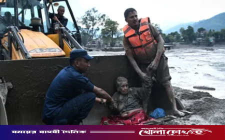 নেপালে ভয়াবহ বন্যায় নিখোঁজ বেড়ে ১৫০০, কোন দেশের কতজন