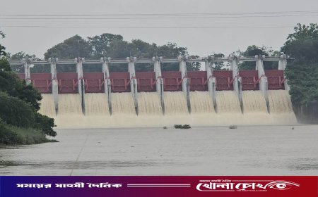 কাপ্তাই হ্রদে পানি বৃদ্ধি, রাতে খুলছে ১৬ জলকপাট