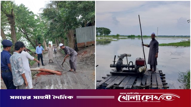 নগরকান্দায় অবৈধ ড্রেজারের বিরুদ্ধে ভ্রাম্যমাণ আদালতের অভিযান
