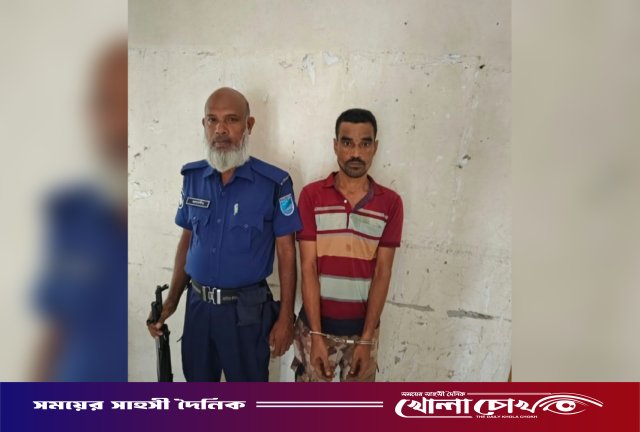 নগরকান্দায় ৩ বছরের সাজাপ্রাপ্ত মাদক মামলার আসামি গ্রেপ্তার