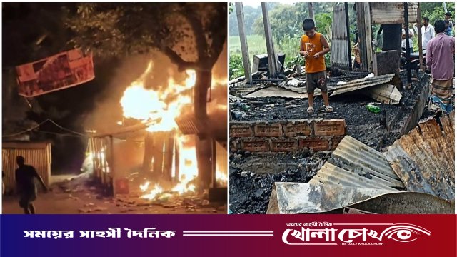 সদরপুরে ছিরামদী বাজারে ভয়াবহ অগ্নিকাণ্ড: ৪ দোকান ভস্মীভূত, ক্ষয়ক্ষতি অর্ধকোটি টাকা