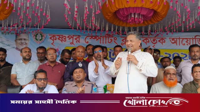 সদরপুরে ফুটবল টুর্নামেন্টের উদ্বোধন করলেন এমপি শহিদুল ইসলাম বাবুল