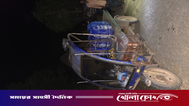 ভাঙ্গুড়ায় ভেজাল দুধ তৈরির উপকরণ রাখার অভিযোগ