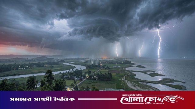 ছয় অঞ্চলে ঝড়-বৃষ্টির আভাস, নদীবন্দরেও সতর্কসংকেত