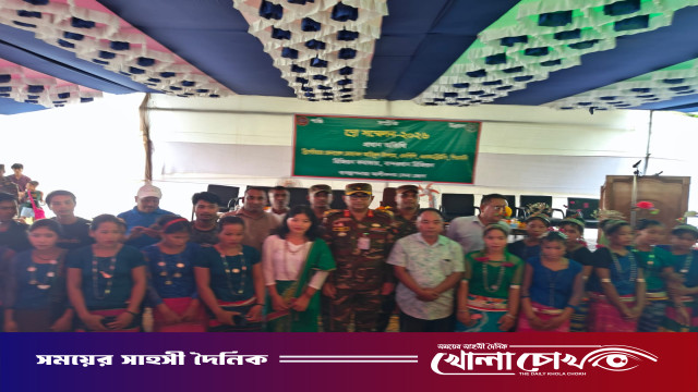 আলীকদমে বর্ণাঢ্য ‘ম্রো সম্মেলন’ অনুষ্ঠিত: জীবনমান উন্নয়ন ও সংস্কৃতি সংরক্ষণে গুরুত্বারোপ