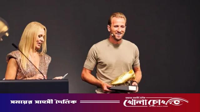 গোল্ডেন শু জিতে এবার ব্যালন ডি’অরের আশায় কেইন