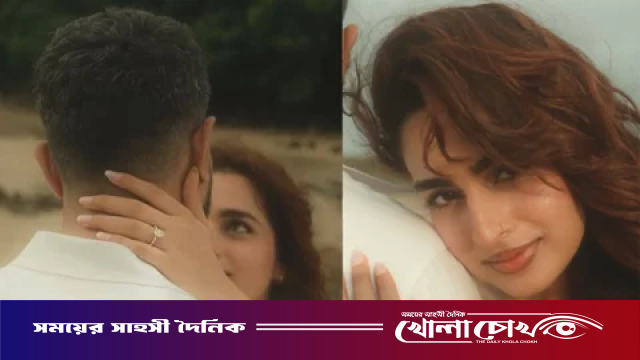 গোপনে বাগদান সারলেন আয়েশা খান?
