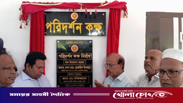 আত্রাইয়ে সেবাগ্রহীতাদের সুবিধার্থে ‘পরিদর্শন কক্ষ’ উদ্বোধন করলেন এমপি রেজাউল ইসলাম রেজু