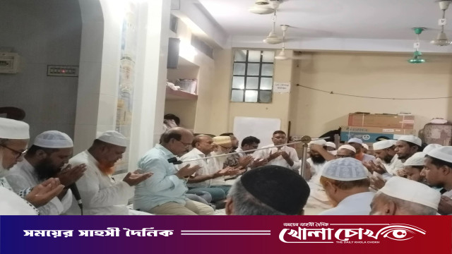 সৌদিতে আগুনে নিহত আত্রাইয়ের ১১ প্রবাসীর মাগফিরাত কামনায় দোয়া মাহফিল; সন্তানদের বিনামূল্যে পড়ার ঘোষণা